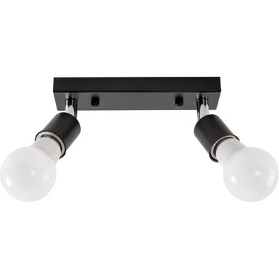 Toolight App696-2c - Faretto Sospensione E27 Nero Toolight App696-2c - Faretto Sospensione E27 Nero