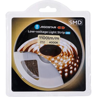 AIGOSTAR Striscia Led Led Strip 10w 5m Bianco Neutro AIGOSTAR Striscia Led Led Strip 10w 5m Bianco Neutro