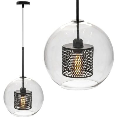 Lampada a sospensione loft Toolight - E27, Nera, Regolabile Lampada a sospensione loft Toolight - E27, Nera, Regolabile