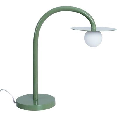MAXLIGHT Lampada Da Tavolo Moderna Verde Vetro Led 2w Enigma MAXLIGHT Lampada Da Tavolo Moderna Verde Vetro Led 2w Enigma