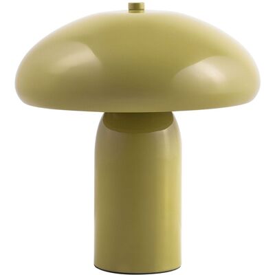 BELIANI Lampada Da Tavolo Con Paralume In Ferro, Singola 22 Cm Verde Chiaro Sanya BELIANI Lampada Da Tavolo Con Paralume In Ferro, Singola 22 Cm Verde Chiaro Sanya
