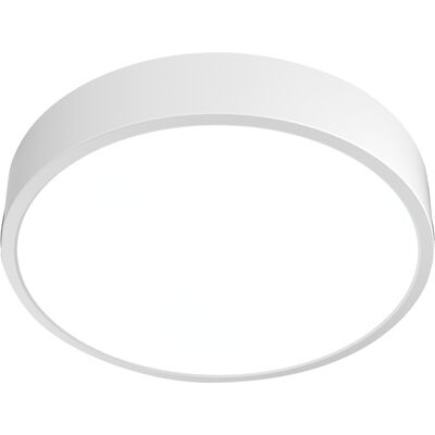 ITALUX Plafoniera Led Tonda Bianca 30cm 24w Cct Botta ITALUX Plafoniera Led Tonda Bianca 30cm 24w Cct Botta