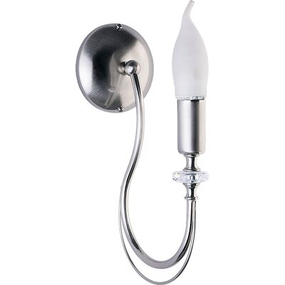 Jupiter Applique Industriale Cromata Melani 1xe14 11w Jupiter Applique Industriale Cromata Melani 1xe14 11w