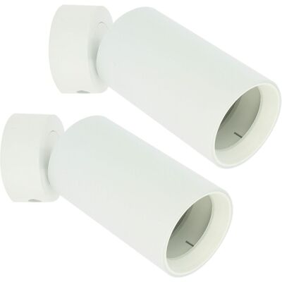 ARUM LIGHTING - Jefferson - Bianco - GU10 - Lampada da parete ARUM LIGHTING - Jefferson - Bianco - GU10 - Lampada da parete
