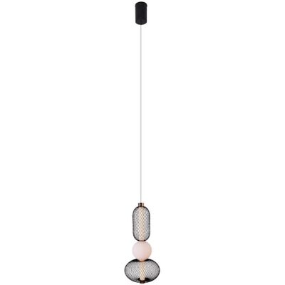 MAXLIGHT Lampada A Sospensione Bora Led 10w Nero/oro MAXLIGHT Lampada A Sospensione Bora Led 10w Nero/oro