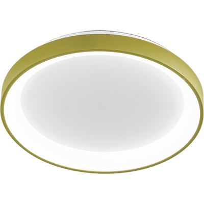 GEA LUCE Krizia Lampada A Soffitto Led 50w, Finitura Verde Salvia, Dimmerabile Cct 3000k-4000k, Alluminio Con Diffusore In Acrilico Opale - Gealuce GEA LUCE Krizia Lampada A Soffitto Led 50w, Finitura Verde Salvia, Dimmerabile Cct 3000k-4000k, Alluminio Con Diffusore In Acrilico Opale - Gealuce