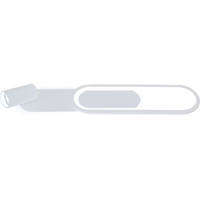LIGHT PRESTIGE Plafoniera Parma Bianca 1xgu10 + Led 18w Cct LIGHT PRESTIGE Plafoniera Parma Bianca 1xgu10 + Led 18w Cct
