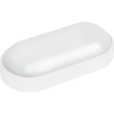 ALCAPOWER Plafoniera Led Ovale 15w Ip65 Con Temperatura Di Colore Selezionabile 3000k 4000k 6500k, Classe Ii, Alta Efficienza E Lunga Durata ALCAPOWER Plafoniera Led Ovale 15w Ip65 Con Temperatura Di Colore Selezionabile 3000k 4000k 6500k, Classe Ii, Alta Efficienza E Lunga Durata