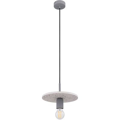 ETC-SHOP - Pendente terrazzo grigio - 1x E27 - Lampada a sospensione ETC-SHOP - Pendente terrazzo grigio - 1x E27 - Lampada a sospensione