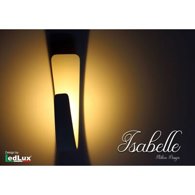 LEDLUX Applique Led Da Parete Modello Isabelle Italian Design Moderna 6w Bianco Caldo LEDLUX Applique Led Da Parete Modello Isabelle Italian Design Moderna 6w Bianco Caldo