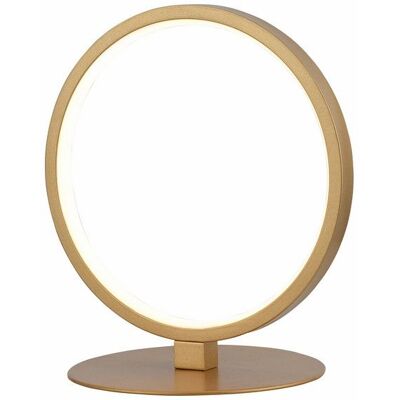 Reality Lampada Da Tavolo Ring Ragi Oro Led 8w 4000k Reality Lampada Da Tavolo Ring Ragi Oro Led 8w 4000k