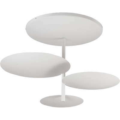 FABAS LUCE Plafoniera Simplon Led 3x15,5w Integrato 5180 Lm 3000k Dimmerabile A Taglio Di Fase, Struttura In Metallo, Ip20, Classe 1 - Bianco FABAS LUCE Plafoniera Simplon Led 3x15,5w Integrato 5180 Lm 3000k Dimmerabile A Taglio Di Fase, Struttura In Metallo, Ip20, Classe 1 - Bianco