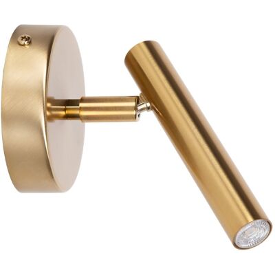 Sigma Applique Moderna Oro Spazzolato Spot Orientabile G9 3w Sigma Applique Moderna Oro Spazzolato Spot Orientabile G9 3w