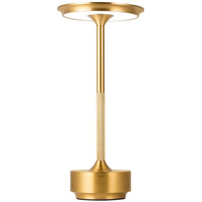 UNIVERSO Lampada Da Tavolo Led Ricaricabile Touch Dimmerabile – Nero O Dorato - Color: Oro UNIVERSO Lampada Da Tavolo Led Ricaricabile Touch Dimmerabile – Nero O Dorato - Color: Oro