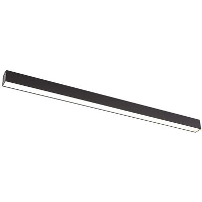 MAXLIGHT Plafoniera Lineare Moderna Nera 113 Cm Dimmer Led 36w MAXLIGHT Plafoniera Lineare Moderna Nera 113 Cm Dimmer Led 36w