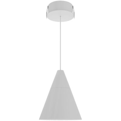 BENEITO FAURE Lampada A Sospensione Zoe Xl Space 15 Beneito & Faure, Led 38º Con Switch Cct 2700k/3200k/4000k, Finitura Bianco Mate - Design Elegante BENEITO FAURE Lampada A Sospensione Zoe Xl Space 15 Beneito & Faure, Led 38º Con Switch Cct 2700k/3200k/4000k, Finitura Bianco Mate - Design Elegante