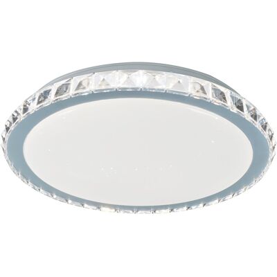 RABALUX Plafoniera Led Cressida 40,5cm 24w Cromata Tonda RABALUX Plafoniera Led Cressida 40,5cm 24w Cromata Tonda