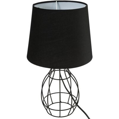 ATMOSPHERA Lampada A Filo Moca In Metallo Nero H35cm - Ovale - Créateur D'Intérieur ATMOSPHERA Lampada A Filo Moca In Metallo Nero H35cm - Ovale - Créateur D'Intérieur