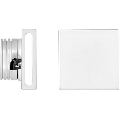 BENEITO FAURE - Steps - Luce Da Incasso Segnapasso Led Beneito & Faure - 4w, Luce Calda 3000k, 120° - Applique Da Incasso Quadrata Bianca BENEITO FAURE - Steps - Luce Da Incasso Segnapasso Led Beneito & Faure - 4w, Luce Calda 3000k, 120° - Applique Da Incasso Quadrata Bianca