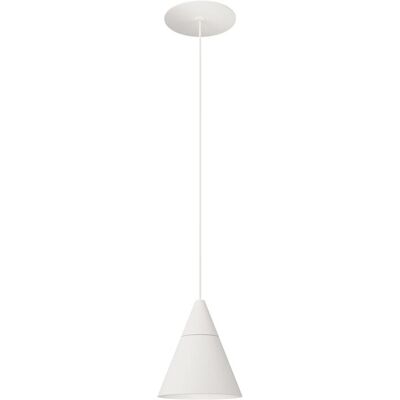 BENEITO FAURE Zoe Suspension Recessed - Lampada A Sospensione Conica Led 7w, 38º, 3000k, Finitura Bianco Opaco, Cri90, Ugr19 - Beneito & Faure BENEITO FAURE Zoe Suspension Recessed - Lampada A Sospensione Conica Led 7w, 38º, 3000k, Finitura Bianco Opaco, Cri90, Ugr19 - Beneito & Faure