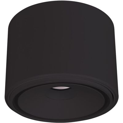 MAXLIGHT Faretto Da Soffitto Orientabile Tondo Nero Led 10w MAXLIGHT Faretto Da Soffitto Orientabile Tondo Nero Led 10w
