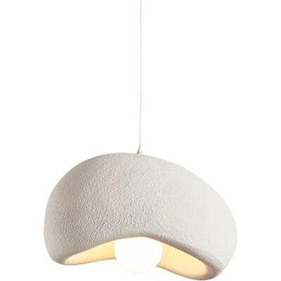 TREETALK Lampada A Sospensione Moderna Da 40 Cm Per Sala Da Pranzo, Cucina, Isola, Corridoio, Ristorante, Plafoniera, Attacco E26, Stile Giapponese Wabi-sabi, Forma A Nido D'Uccello. TREETALK Lampada A Sospensione Moderna Da 40 Cm Per Sala Da Pranzo, Cucina, Isola, Corridoio, Ristorante, Plafoniera, Attacco E26, Stile Giapponese Wabi-sabi, Forma A Nido D'Uccello.