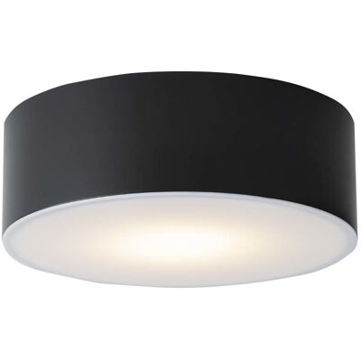 SHILO Plafoniera Led Rotonda Ø20 12w Nero/bianco Zama SHILO Plafoniera Led Rotonda Ø20 12w Nero/bianco Zama