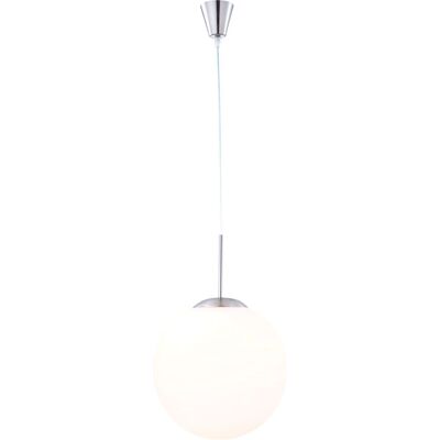 ETC-SHOP Illuminazione Con Lampada A Pendolo Satinata A Sfera Di Vetro Con Luce A Sospensione A Led Rgb Da 9 Watt ETC-SHOP Illuminazione Con Lampada A Pendolo Satinata A Sfera Di Vetro Con Luce A Sospensione A Led Rgb Da 9 Watt