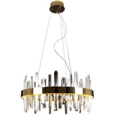 MAXLIGHT Lampada A Sospensione Prince Oro Ø60 Led 31w MAXLIGHT Lampada A Sospensione Prince Oro Ø60 Led 31w