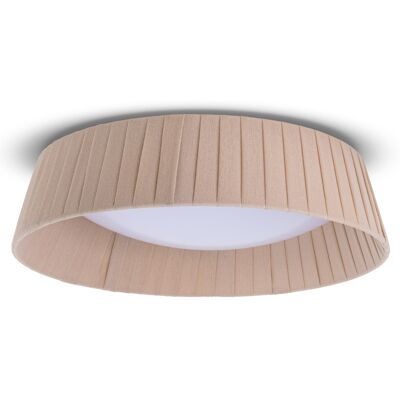 PACO HOME TARTE Lampada a soffitto Beige 37cm Paralume Tessuto Moderno PACO HOME TARTE Lampada a soffitto Beige 37cm Paralume Tessuto Moderno