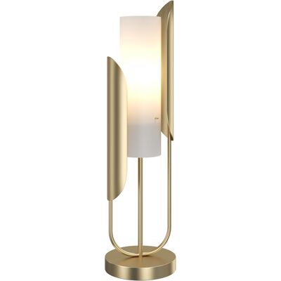 MAYTONI Lampada Da Tavolo Oro, Paralume Vetro Cipresso Z014tl-01g MAYTONI Lampada Da Tavolo Oro, Paralume Vetro Cipresso Z014tl-01g