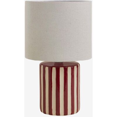 SKLUM Lampada Da Tavolo In Ceramica E Lino Araminta SKLUM Lampada Da Tavolo In Ceramica E Lino Araminta