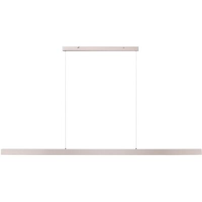 BELIANI Lampada A Sospensione Lineare A Led In Metallo 160 Cm Rame Baddana BELIANI Lampada A Sospensione Lineare A Led In Metallo 160 Cm Rame Baddana