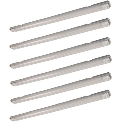 ETC-SHOP Set Di 6 Soffitti A Led, Vasche, Luci, Tubi, Officine, Uffici, Capannoni Industriali, Lampade ETC-SHOP Set Di 6 Soffitti A Led, Vasche, Luci, Tubi, Officine, Uffici, Capannoni Industriali, Lampade