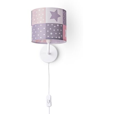 Lampada da Parete PACO HOME Cosmo 345 Bianca - Decorazione Camera Bambini Lampada da Parete PACO HOME Cosmo 345 Bianca - Decorazione Camera Bambini