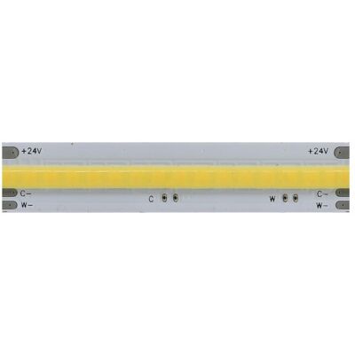 BENEITO FAURE Striscia Led 5 Metri Fine 63 Cob 24v 10w/m Temperatura Variabile 2700k-6000k Ip20 Uniformità Elevata Cri90 - Beneito & Faure BENEITO FAURE Striscia Led 5 Metri Fine 63 Cob 24v 10w/m Temperatura Variabile 2700k-6000k Ip20 Uniformità Elevata Cri90 - Beneito & Faure