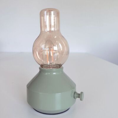 F-BRIGHT Lanterna Led Vintage Ricaricabile Usb-c Verde Lampadario Antico Dimmerabile 2w 2700k F-BRIGHT Lanterna Led Vintage Ricaricabile Usb-c Verde Lampadario Antico Dimmerabile 2w 2700k