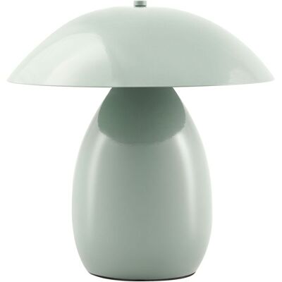 BELIANI Lampada Da Tavolo Moderna Con Paralume In Ferr30 Cm, A Forma Di Fungo Verde Chiaro Sigi BELIANI Lampada Da Tavolo Moderna Con Paralume In Ferr30 Cm, A Forma Di Fungo Verde Chiaro Sigi
