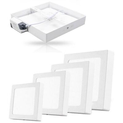 UNIVERSO Plafoniera Con Pannello Led Luce Naturale Lampada 18 Watt UNIVERSO Plafoniera Con Pannello Led Luce Naturale Lampada 18 Watt