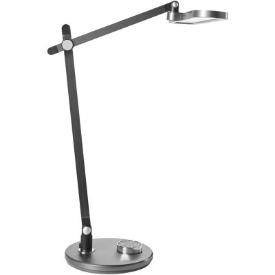 BELIANI Lampada Da Tavolo Multifunzionale A Led Abs Braccio Regolabile E Ruotabile Dimmer Modalità Di Spegnimento Ritardo Casa Ufficio Grigio Hydrus BELIANI Lampada Da Tavolo Multifunzionale A Led Abs Braccio Regolabile E Ruotabile Dimmer Modalità Di Spegnimento Ritardo Casa Ufficio Grigio Hydrus