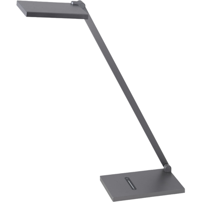 FABAS LUCE Lampada Da Tavolo Zermatt 10w Led Integrato, Cct 3000k/4000k, Regolazione Luce Al Tocco, Struttura In Metallo E Metacrilato Grigio Titanio - Ip20 FABAS LUCE Lampada Da Tavolo Zermatt 10w Led Integrato, Cct 3000k/4000k, Regolazione Luce Al Tocco, Struttura In Metallo E Metacrilato Grigio Titanio - Ip20