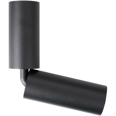 MAXLIGHT Faretto Soffitto Orientabile Tondo Nero Led 7w 3000k MAXLIGHT Faretto Soffitto Orientabile Tondo Nero Led 7w 3000k