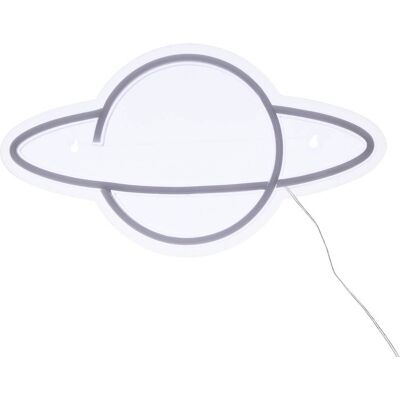 ATMOSPHERA Neon Planet Led 36,2x19,9 Cm - Créateur D'Intérieur ATMOSPHERA Neon Planet Led 36,2x19,9 Cm - Créateur D'Intérieur
