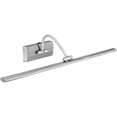 Luce da parete LED Searchlight Satin Argento - Rettangolare, Proiezione 19cm Luce da parete LED Searchlight Satin Argento - Rettangolare, Proiezione 19cm