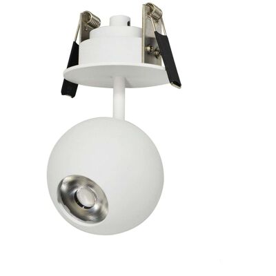 BENEITO FAURE Faretto Led Da Incasso Bora Recessed 8,5w 36º 2700k Bianco Mate - Faretto Sferico Orientabile Ad Alta Efficienza - Beneito & Faure BENEITO FAURE Faretto Led Da Incasso Bora Recessed 8,5w 36º 2700k Bianco Mate - Faretto Sferico Orientabile Ad Alta Efficienza - Beneito & Faure