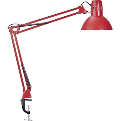 Maul study 8230525 Lampada Con Morsetto E27 Rosso Maul study 8230525 Lampada Con Morsetto E27 Rosso