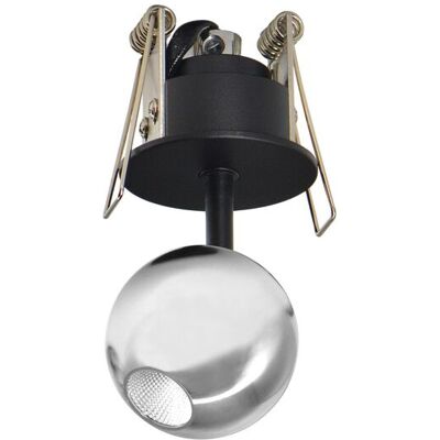 BENEITO FAURE Mini Bora Recessed Faretto Led Da Incasso 4,5w 38º 3000k Argento - Design Orientabile E Anti-abbagliamento - Beneito & Faure BENEITO FAURE Mini Bora Recessed Faretto Led Da Incasso 4,5w 38º 3000k Argento - Design Orientabile E Anti-abbagliamento - Beneito & Faure