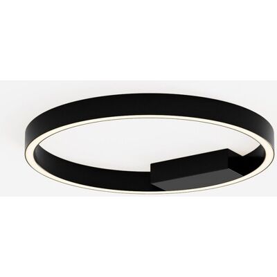 MAYTONI Plafoniera Soffitto Rim Ring Led 24w Nero/bianco MAYTONI Plafoniera Soffitto Rim Ring Led 24w Nero/bianco
