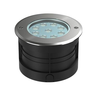 BENEITO FAURE Mini Sigma 9 Proiettore A Led Da Incasso A Pavimento 3000k, 3w-17w, Ip65, Acciaio Inox 304 Finitura Grigio Spazzolato - Beneito & Faure BENEITO FAURE Mini Sigma 9 Proiettore A Led Da Incasso A Pavimento 3000k, 3w-17w, Ip65, Acciaio Inox 304 Finitura Grigio Spazzolato - Beneito & Faure