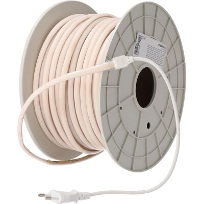 GREENICE Striscia Led Cob Driver Gratuito Opal 16w/m 1600lm/m 220vac Ip65 6000ºk Rotolo 50m GREENICE Striscia Led Cob Driver Gratuito Opal 16w/m 1600lm/m 220vac Ip65 6000ºk Rotolo 50m